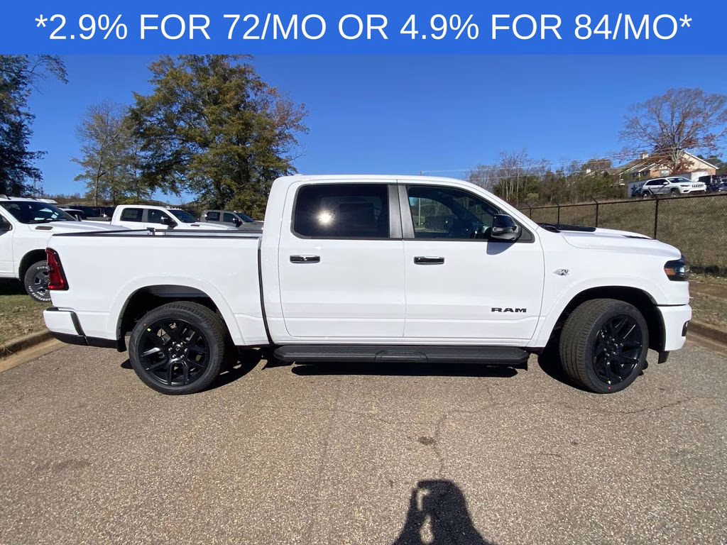 2026 Bright White Clearcoat Ram 1500 Laramie 4X4 Truck