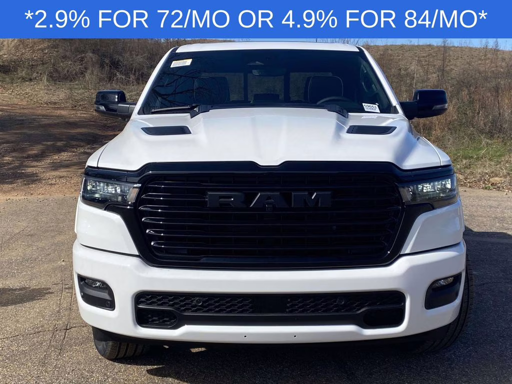 2026 Bright White Clearcoat Ram 1500 Laramie 4X4 Truck