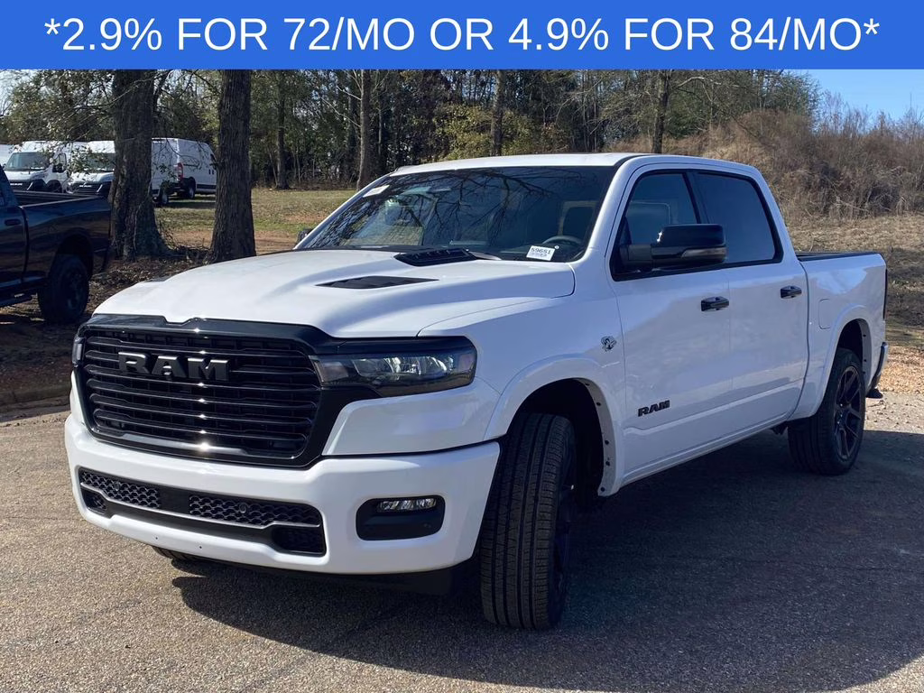 2026 Bright White Clearcoat Ram 1500 Laramie 4X4 Truck