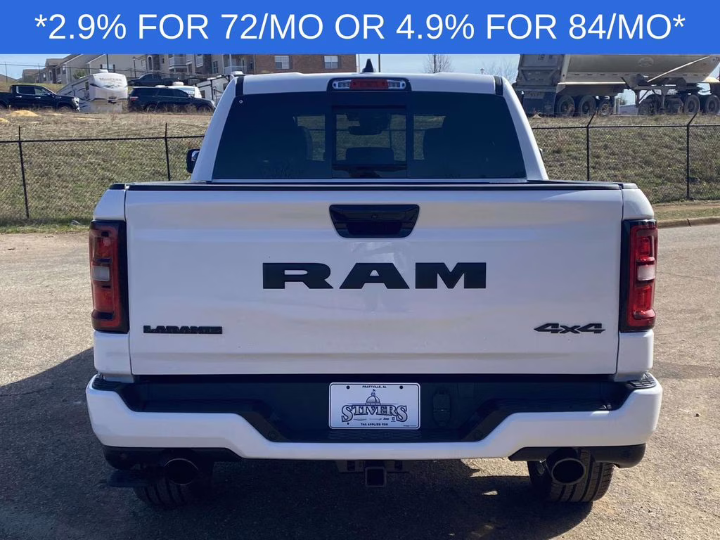 2026 Bright White Clearcoat Ram 1500 Laramie 4X4 Truck