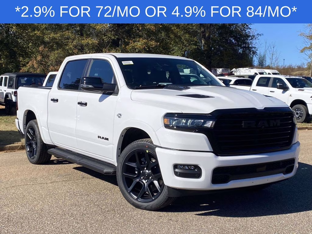 2026 Bright White Clearcoat Ram 1500 Laramie 4X4 Truck