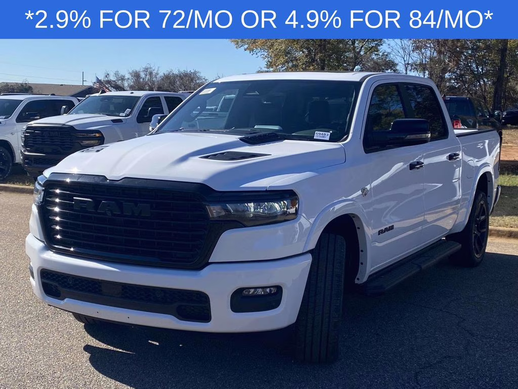 2026 Bright White Clearcoat Ram 1500 Laramie 4X4 Truck