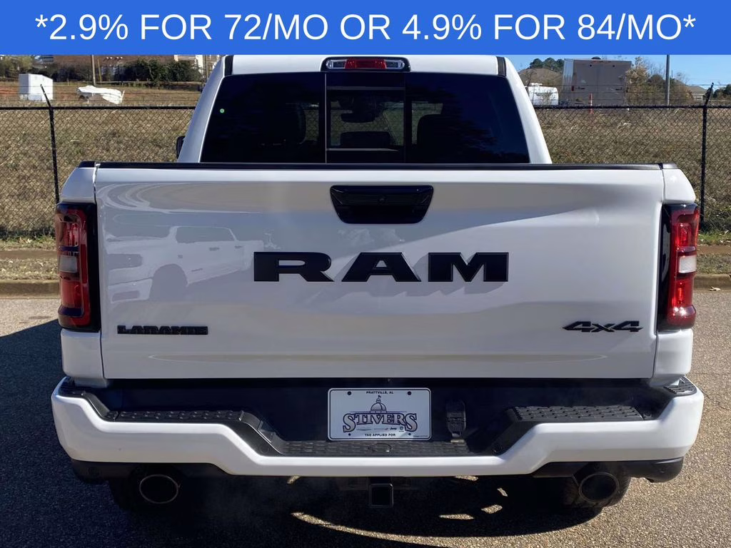 2026 Bright White Clearcoat Ram 1500 Laramie 4X4 Truck