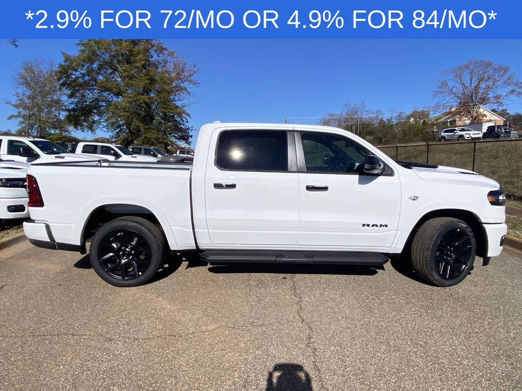 2026 Bright White Clearcoat Ram 1500 Laramie 4X4 Truck