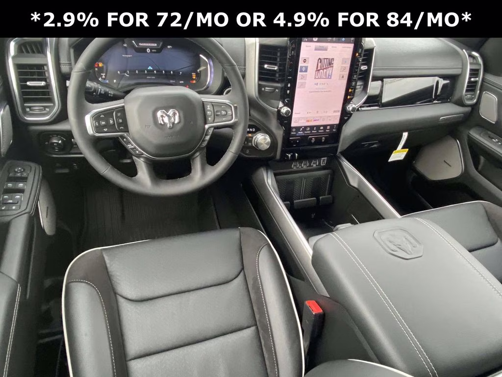 2026 Diamond Black Crystal Pearlcoat Ram 1500 Laramie 4X4 Truck