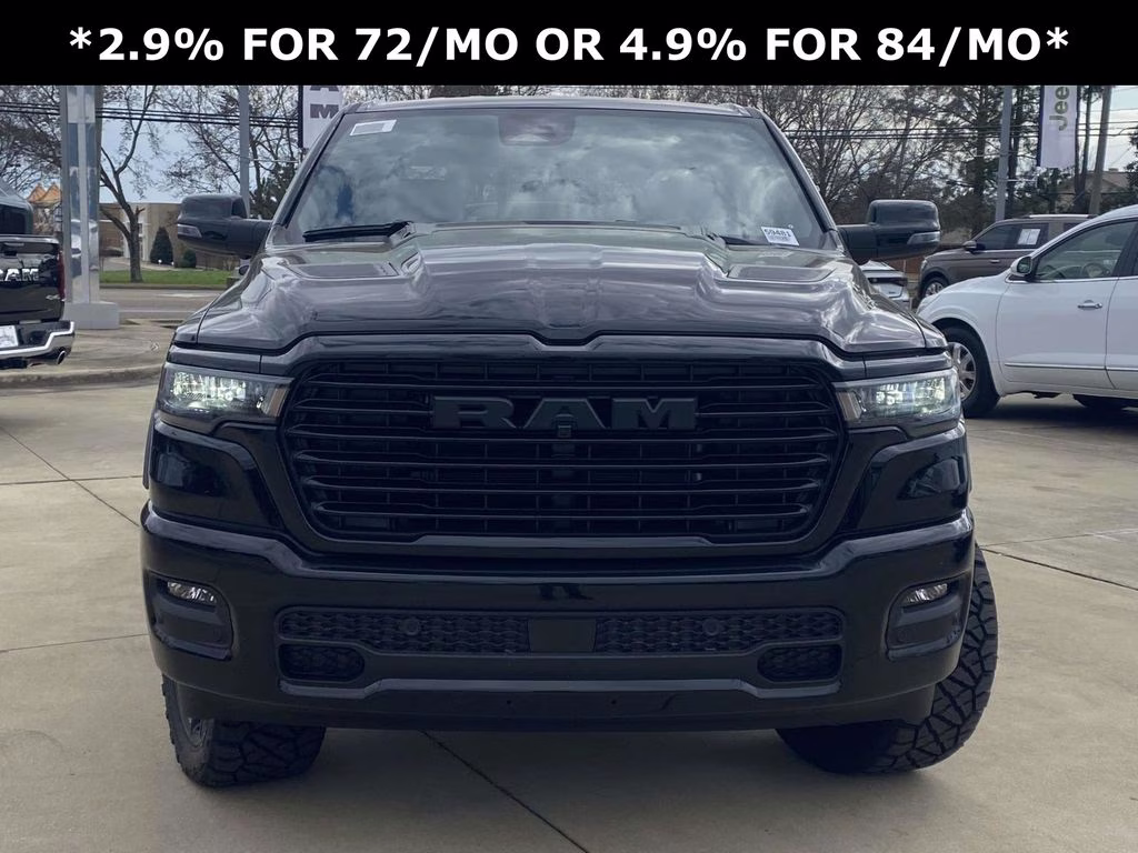 2026 Diamond Black Crystal Pearlcoat Ram 1500 Laramie 4X4 Truck