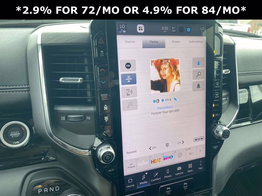 2026 Diamond Black Crystal Pearlcoat Ram 1500 Laramie 4X4 Truck