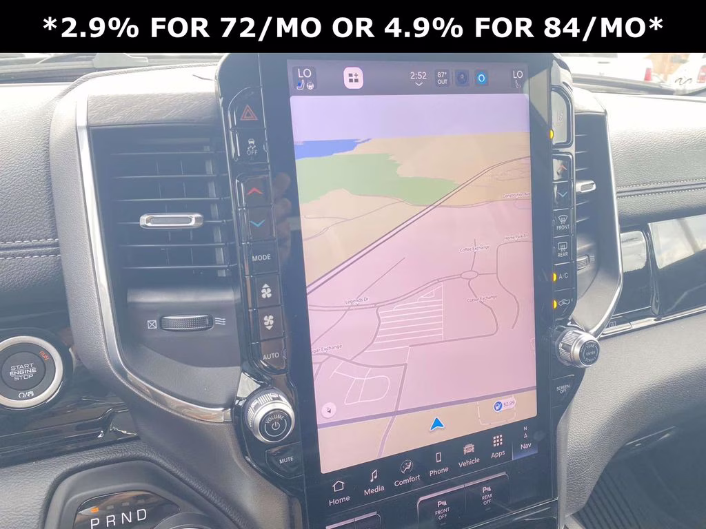 2026 Diamond Black Crystal Pearlcoat Ram 1500 Laramie 4X4 Truck