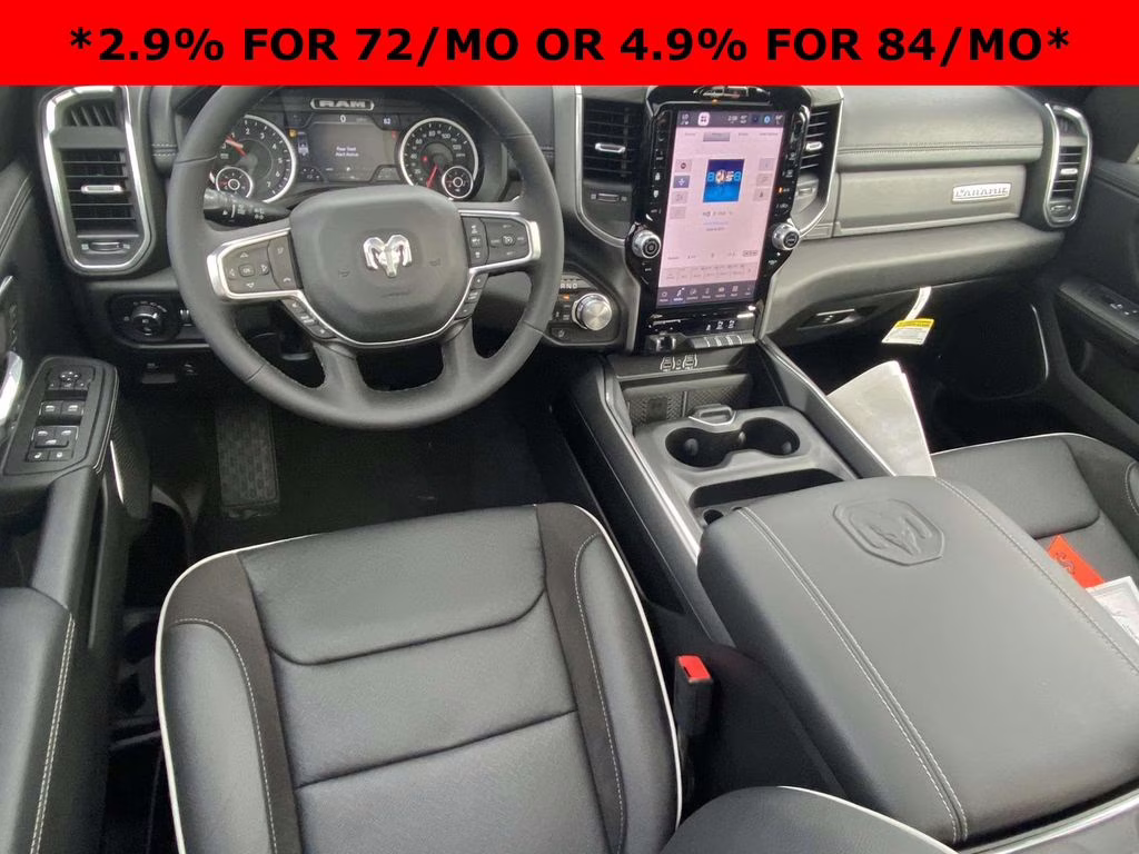 2026 Diamond Black Crystal Pearlcoat Ram 1500 Laramie 4X4 Truck