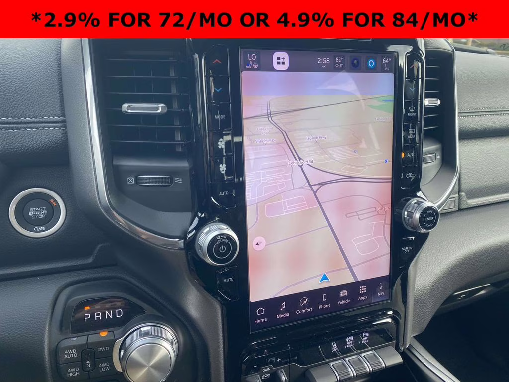 2026 Diamond Black Crystal Pearlcoat Ram 1500 Laramie 4X4 Truck