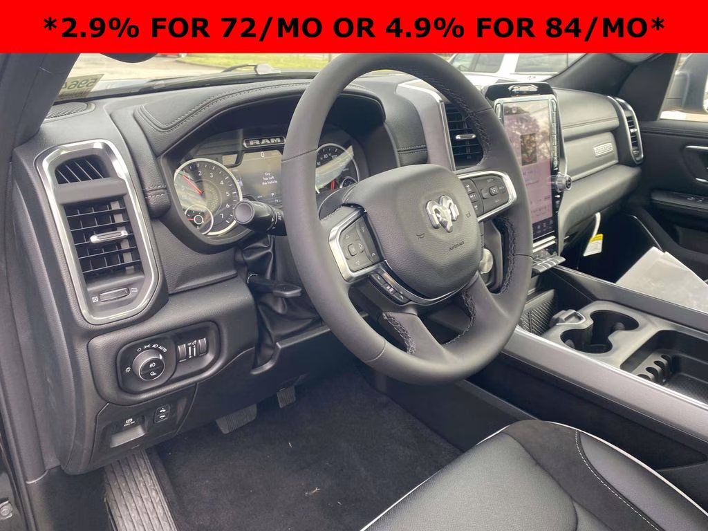 2026 Diamond Black Crystal Pearlcoat Ram 1500 Laramie 4X4 Truck