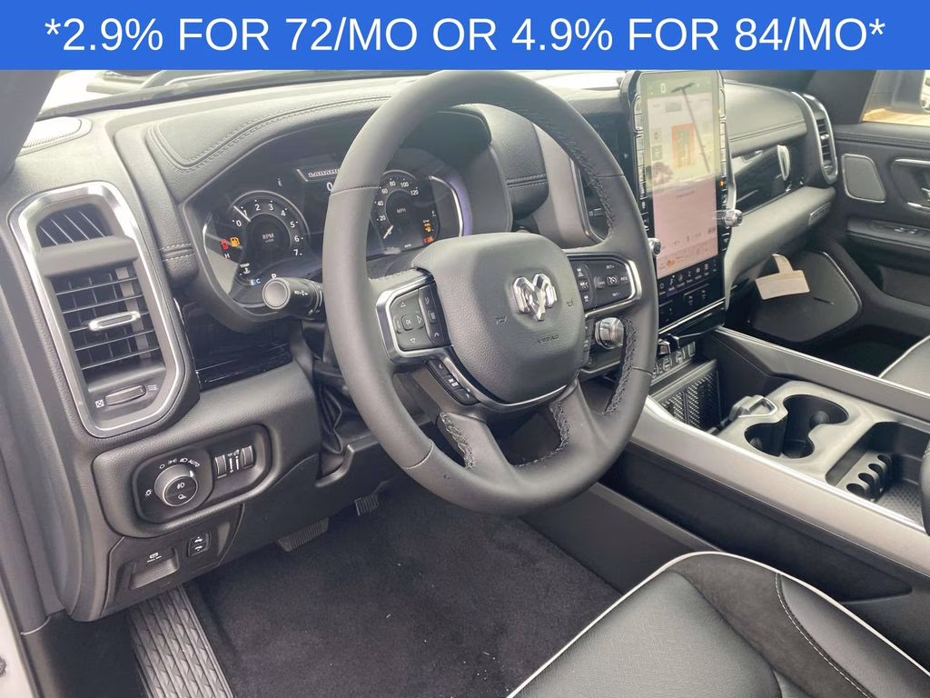 2026 Bright White Clearcoat Ram 1500 Laramie 4X4 Truck