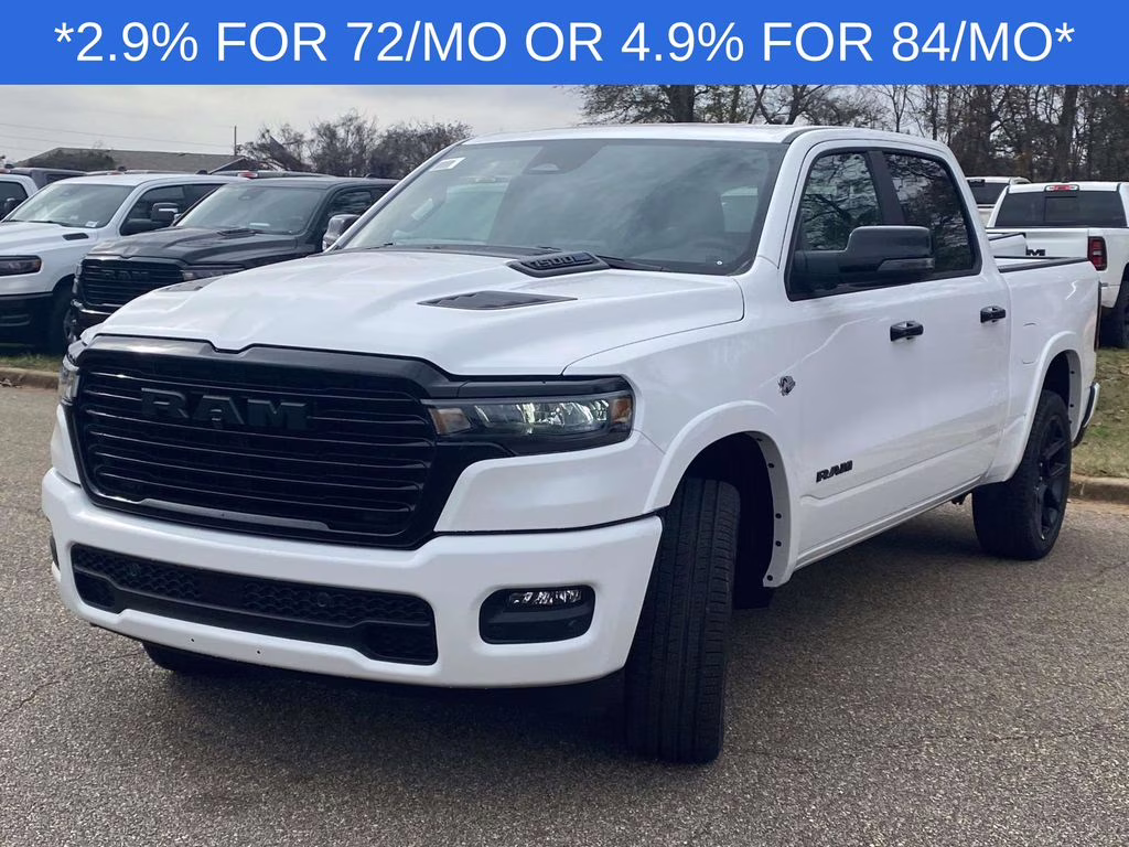 2026 Bright White Clearcoat Ram 1500 Laramie 4X4 Truck