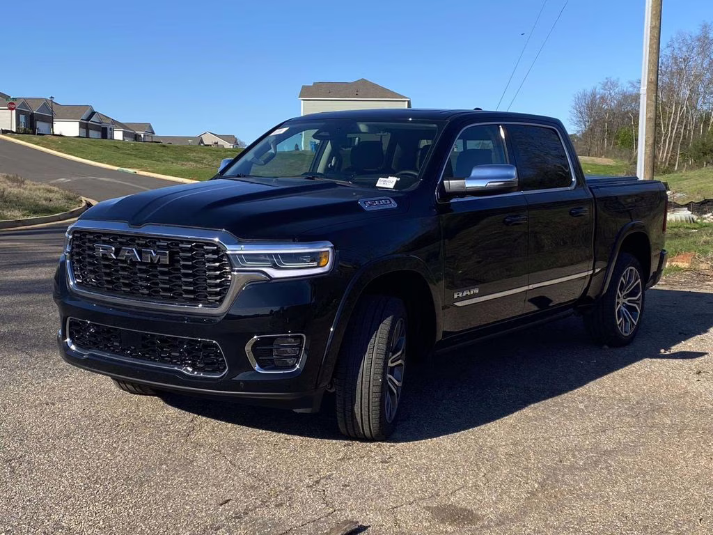 2026 Diamond Black Crystal Pearlcoat Ram 1500 Tungsten 4X4 Truck