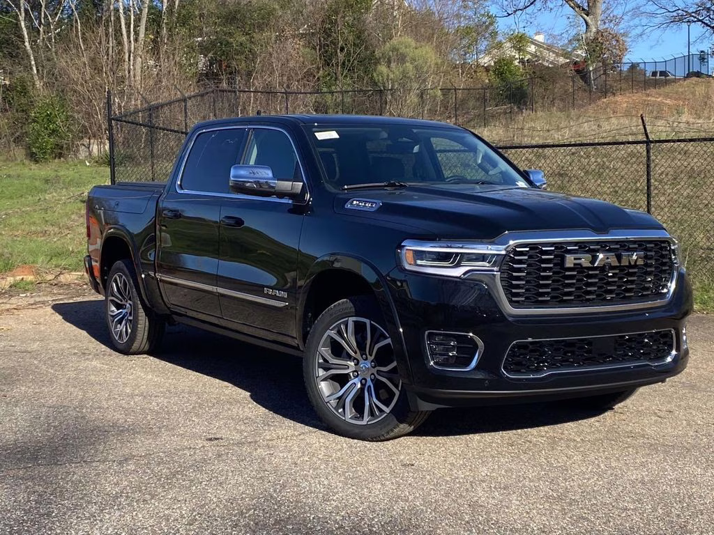 2026 Diamond Black Crystal Pearlcoat Ram 1500 Tungsten 4X4 Truck
