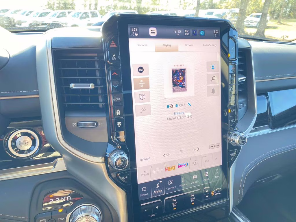 2026 Diamond Black Crystal Pearlcoat Ram 1500 Tungsten 4X4 Truck