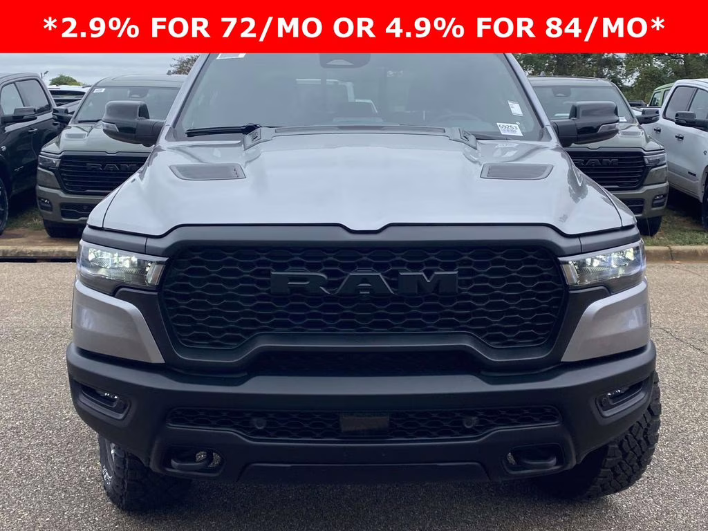 2026 Billet Silver Metallic Clearcoat Ram 1500 Rebel 4X4 Truck