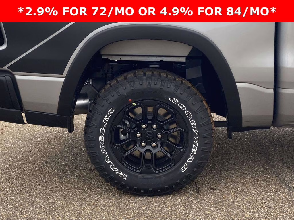 2026 Billet Silver Metallic Clearcoat Ram 1500 Rebel 4X4 Truck