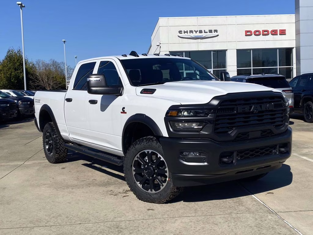 2026 Bright White Clearcoat Ram 2500 Tradesman 4X4 Truck