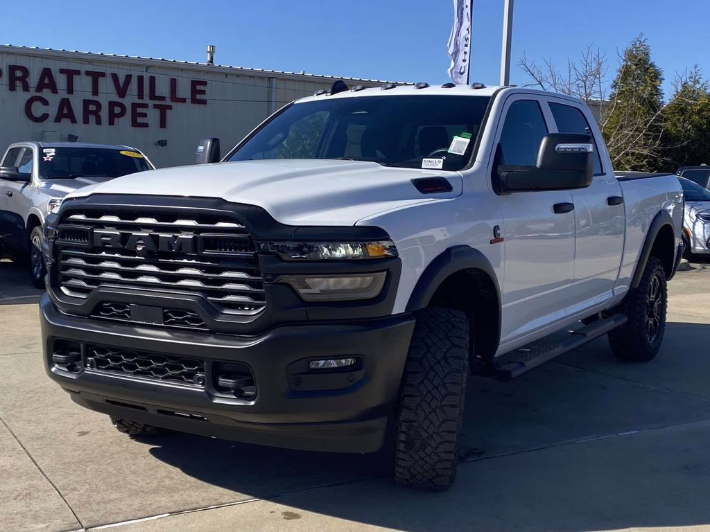 2026 Bright White Clearcoat Ram 2500 Tradesman 4X4 Truck