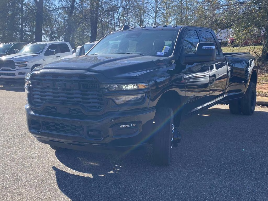 2026 Diamond Black Crystal Pearlcoat Ram 3500 Big Horn 4X4 Truck