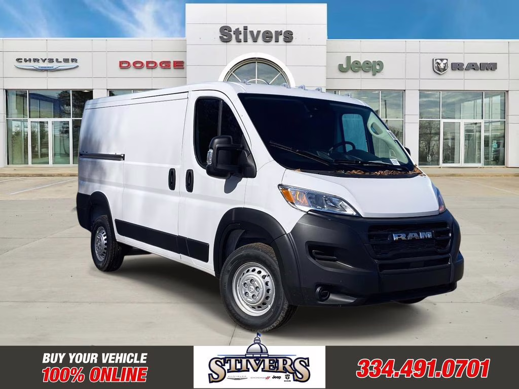 2026 Bright White Clearcoat Ram ProMaster 1500 Base FWD Van