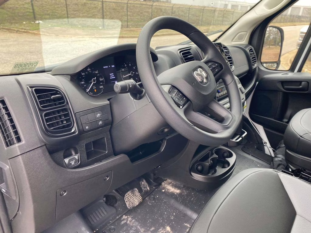 2025 Bright White Clearcoat Ram ProMaster 2500 High Roof FWD Van