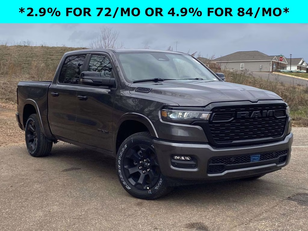 2026 Granite Crystal Metallic Clearcoat Ram 1500 Big Horn/Lone Star 4X4 Truck