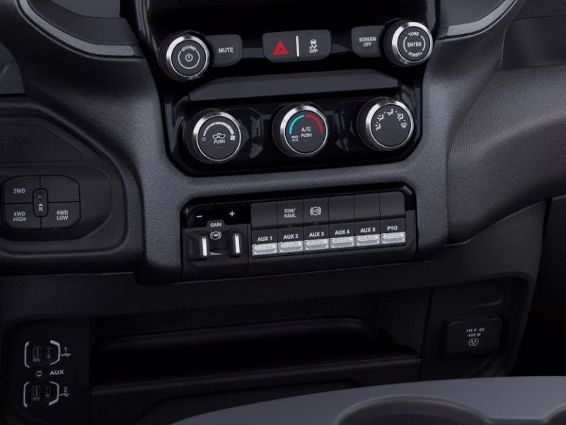 2026 Bright White Clearcoat Ram 5500HD Tradesman 4X4 Truck