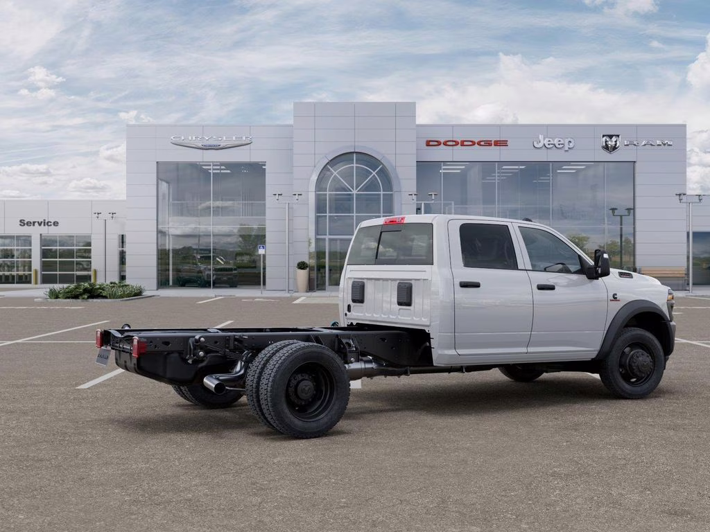 2026 Bright White Clearcoat Ram 5500HD Tradesman 4X4 Truck