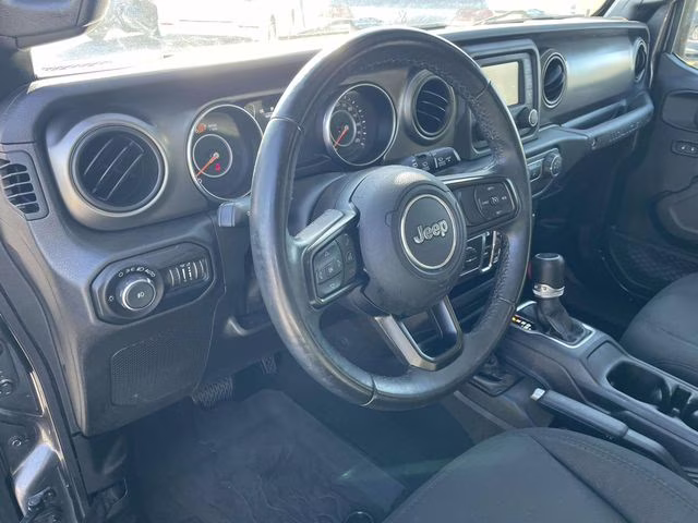 2019 Granite Crystal Metallic Clearcoat Jeep Wrangler Unlimited Sport S 4X4 SUV