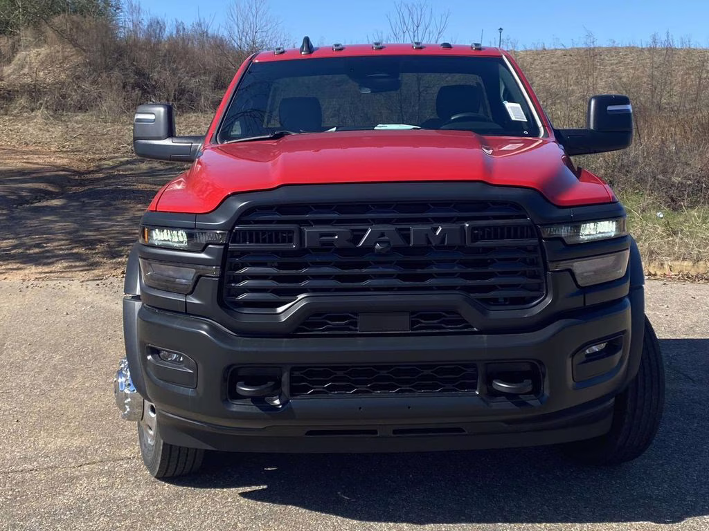 2026 Flame Red Clearcoat Ram 5500HD Tradesman 4X4 Truck
