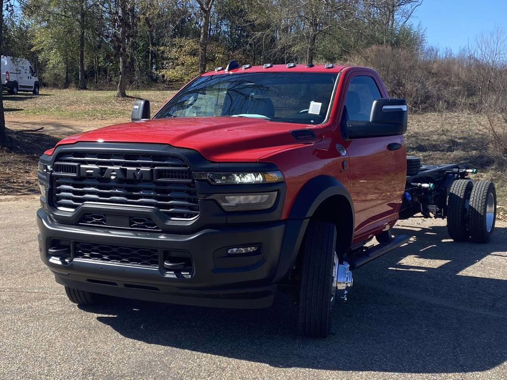 2026 Flame Red Clearcoat Ram 5500HD Tradesman 4X4 Truck