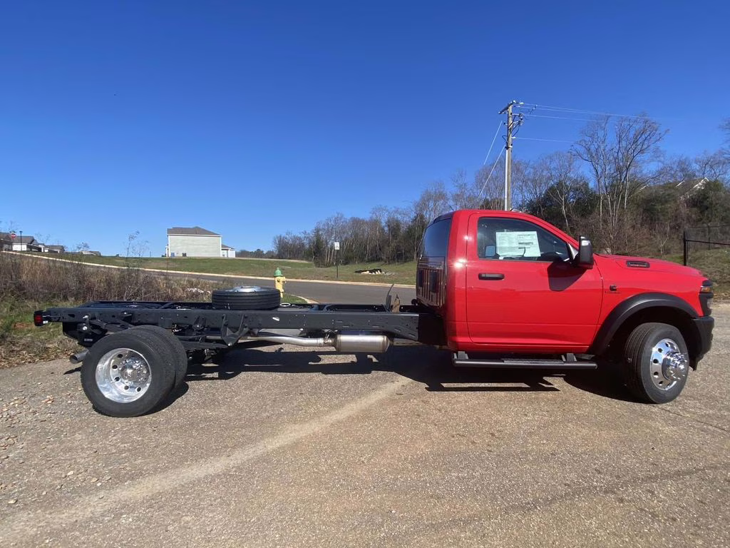 2026 Flame Red Clearcoat Ram 5500HD Tradesman 4X4 Truck