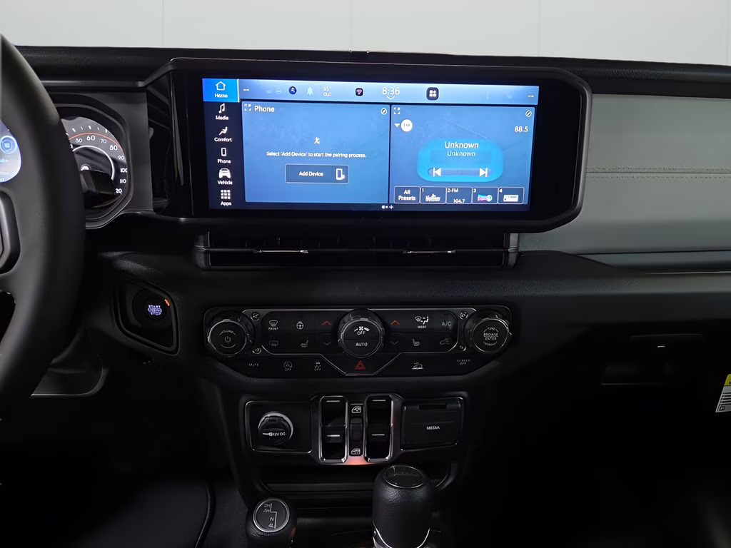 2026 Black Clearcoat Jeep Gladiator Sport S 4X4 Truck