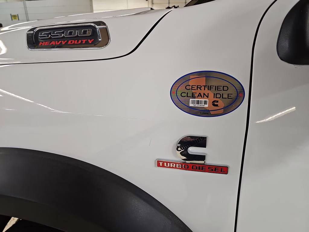 2026 Bright White Clearcoat Ram 5500HD Tradesman 4X4 Truck