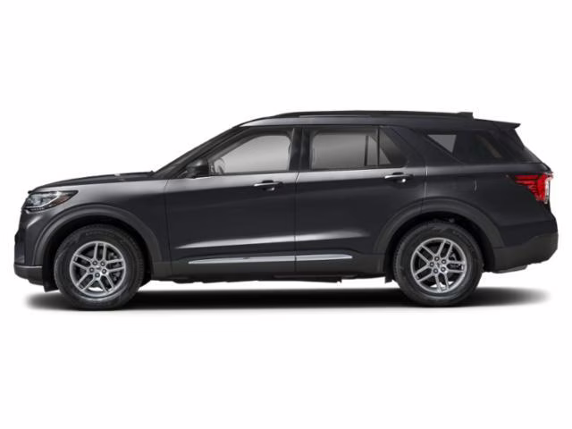 2026 Agate Black Metallic Ford Explorer Active w/100A Pkg 4WD 4X4 SUV