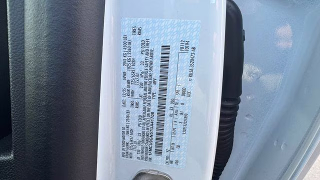 2026 Oxford White Ford Escape Active AWD SUV