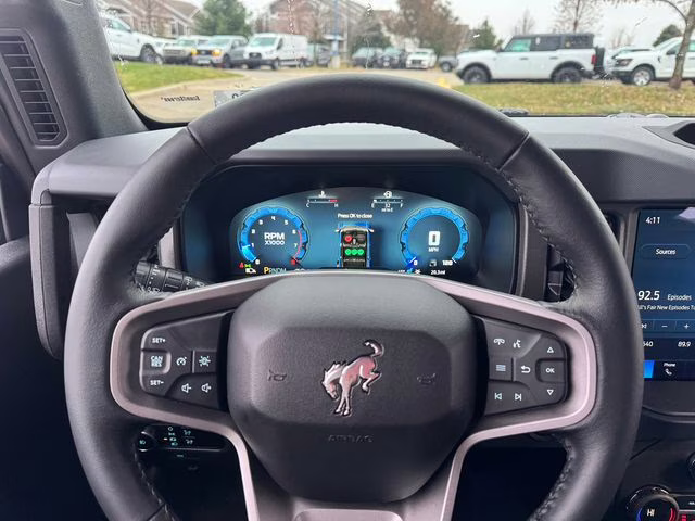 2025 Azure Gray Metallic Tri-Coat Ford Bronco Big Bend 4X4 SUV