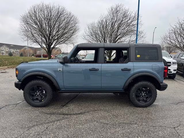 2025 Azure Gray Metallic Tri-Coat Ford Bronco Big Bend 4X4 SUV