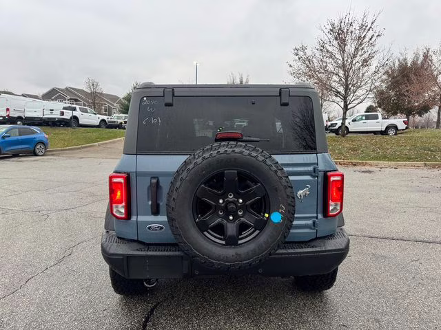 2025 Azure Gray Metallic Tri-Coat Ford Bronco Big Bend 4X4 SUV