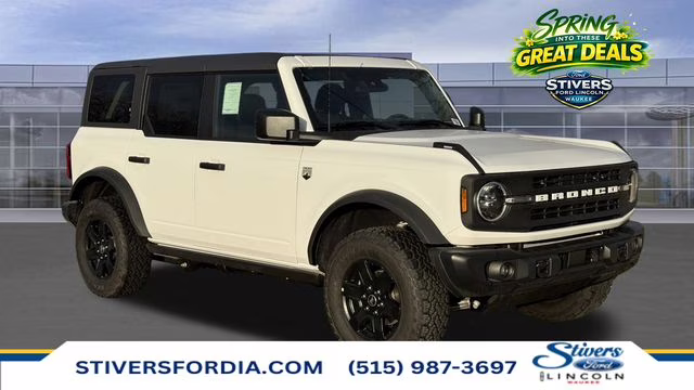 2025 Oxford White Ford Bronco Big Bend 4X4 SUV