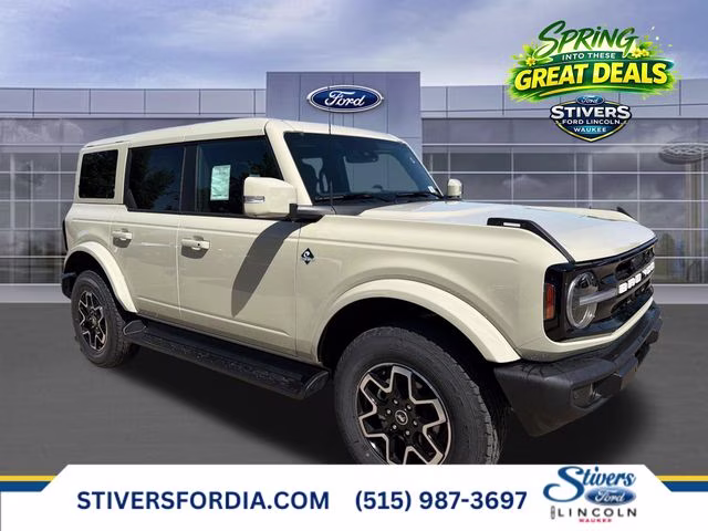 2025 Desert Sand Ford Bronco Outer Banks 4X4 SUV