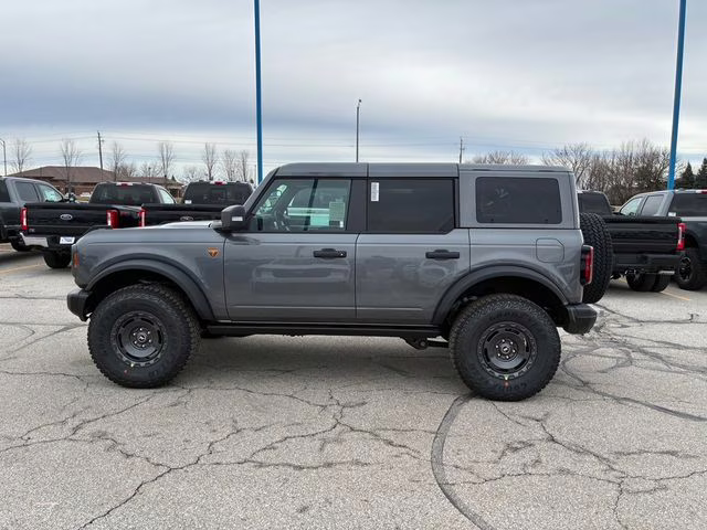 2025 Carbonized Gray Metallic Ford Bronco Badlands 4X4 SUV