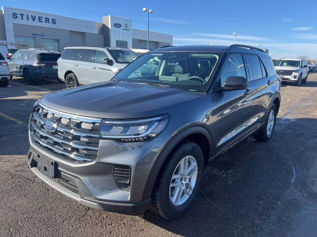2026 Carbonized Gray Metallic Ford Explorer Active 4X4 SUV