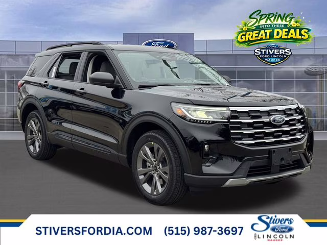 2026 Agate Black Metallic Ford Explorer Active 4X4 SUV