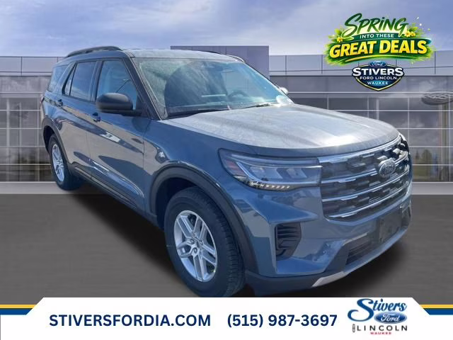 2026 Vapor Blue Metallic Ford Explorer Active 4X4 SUV