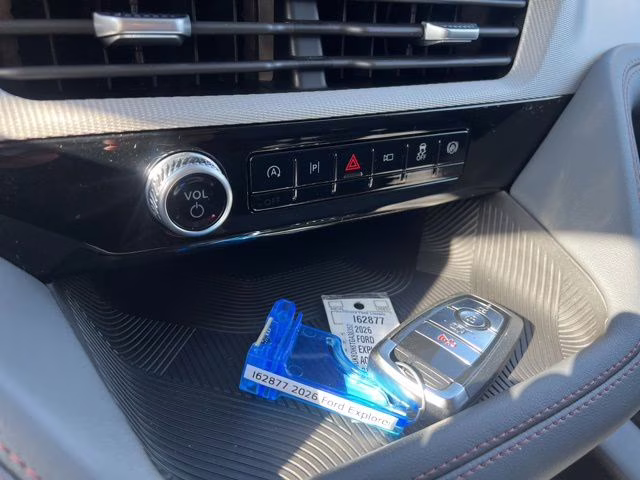 2026 Vapor Blue Metallic Ford Explorer Active 4X4 SUV