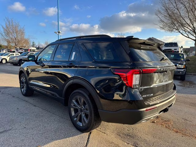 2026 Agate Black Metallic Ford Explorer Active 4X4 SUV
