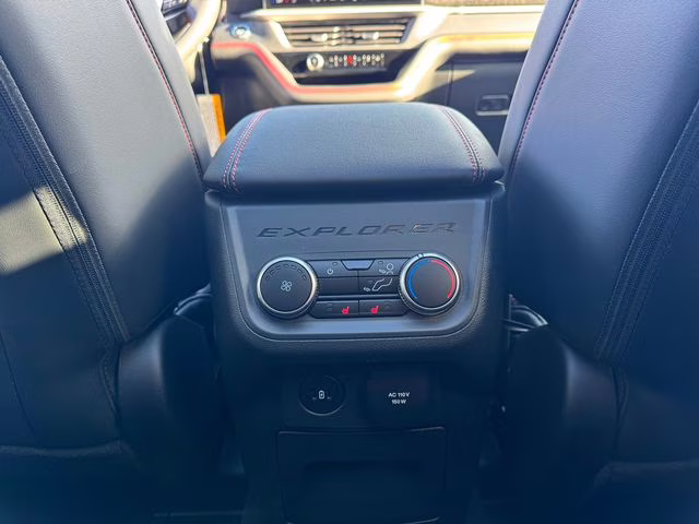 2026 Star White Metallic Tri-Coat Ford Explorer ST 4X4 SUV